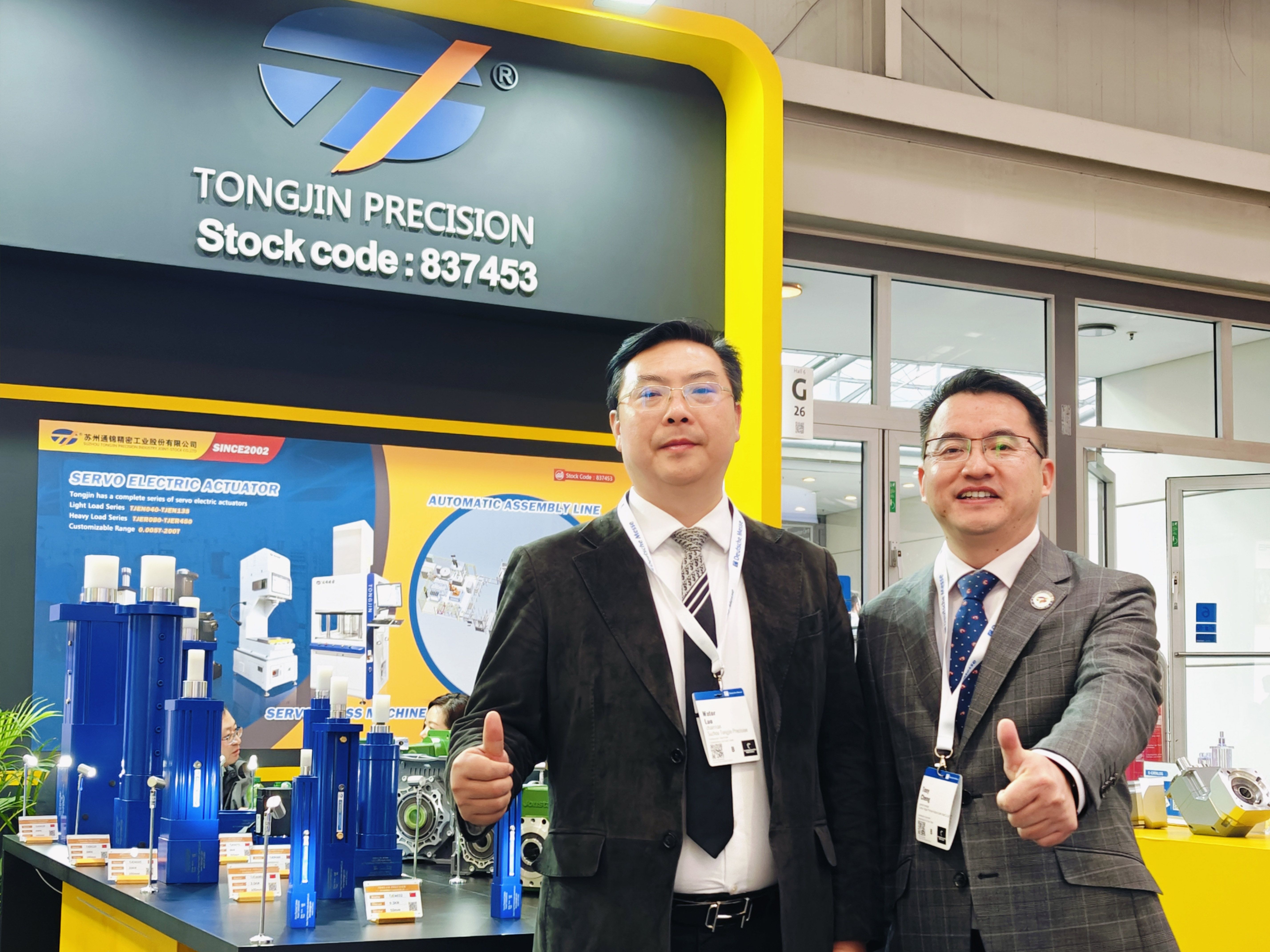 国际展讯 | 通锦Hannover Messe2025‌ 正在进行时...